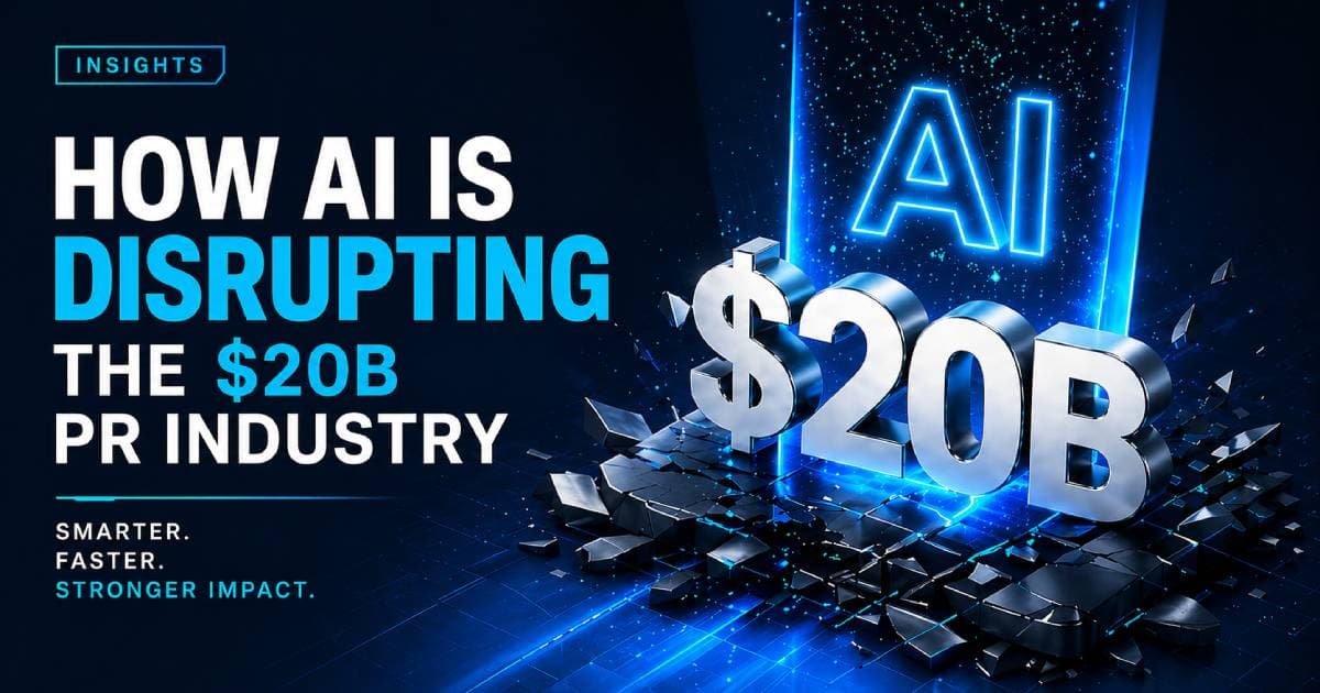 How AI Is Disrupting the PR Industry